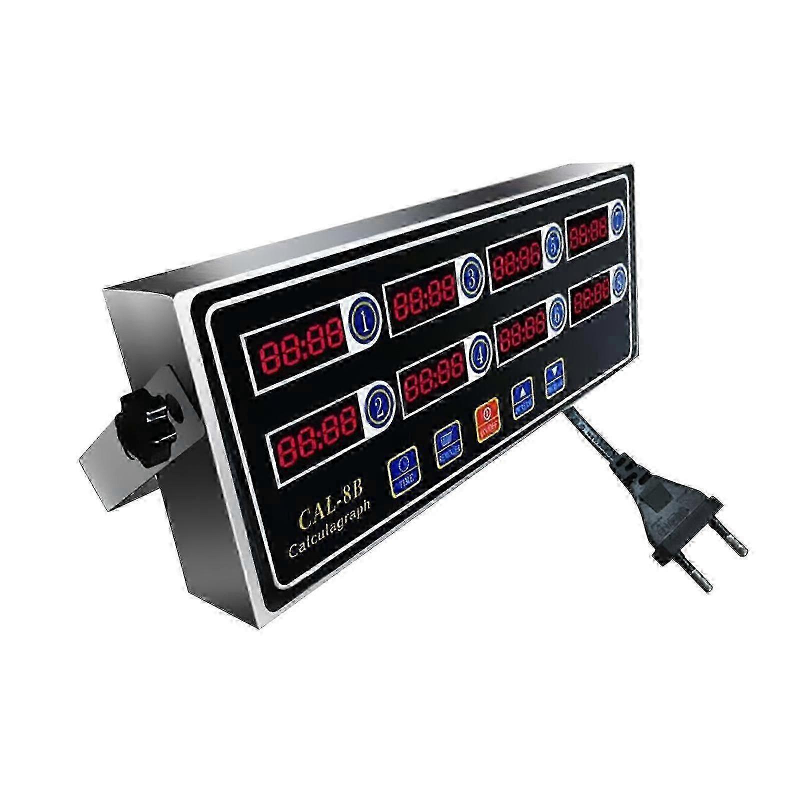 2025 Commercial 8 Channels Digital Kitchen Timer Restauran Timer for Kitchen Home