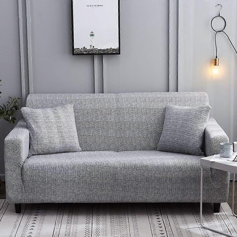 Stretch Sofa Cover 190x230CM NonSlip Elastic Couch Protector for Pets Machine Washable