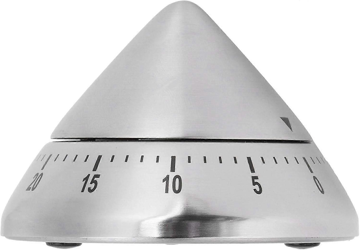 Mechanical Kitchen Timer, Stainless Steel Cooking Timer