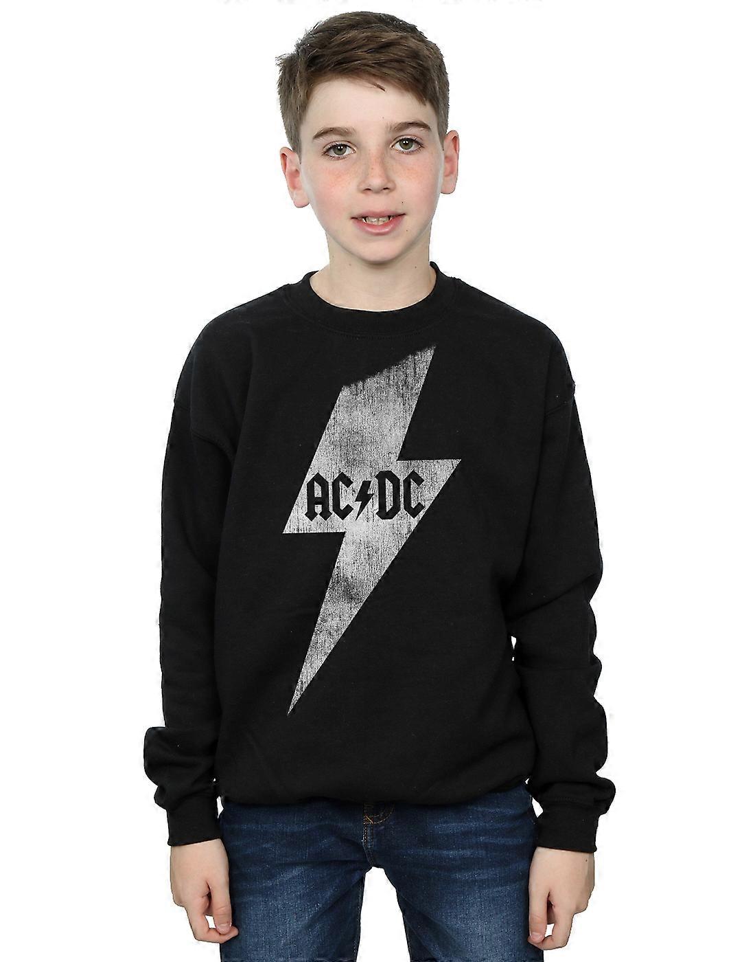 AC/DC drenge Lightning Bolt Sweatshirt