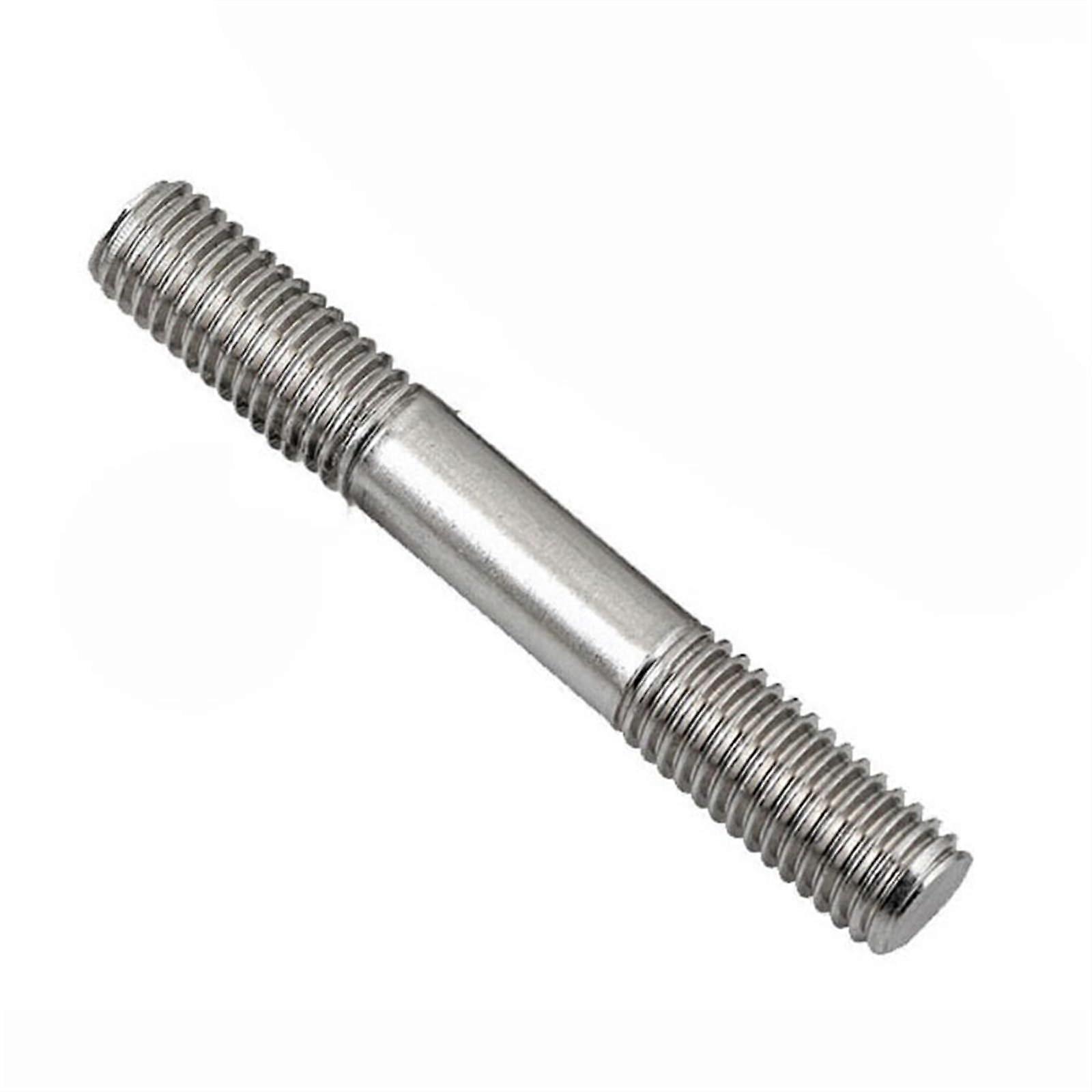 M14 304 Stainless Steel Stud Bolt Double End Thread with Precise Thread Alignment 190mm