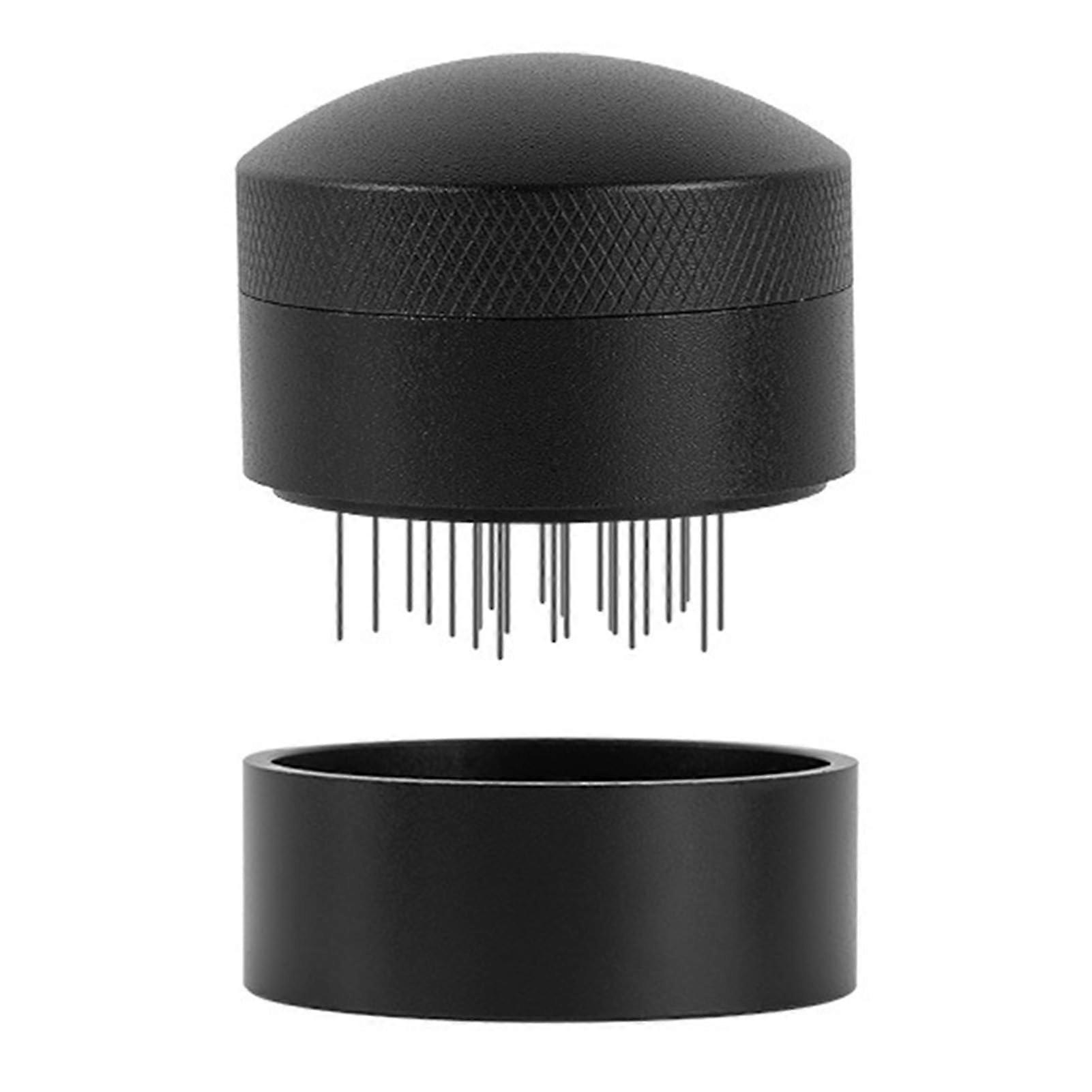 Coffee Distribution Tool with Dual Function Design, Ergonomic Grip, Aluminum Alloy Espresso Leveler