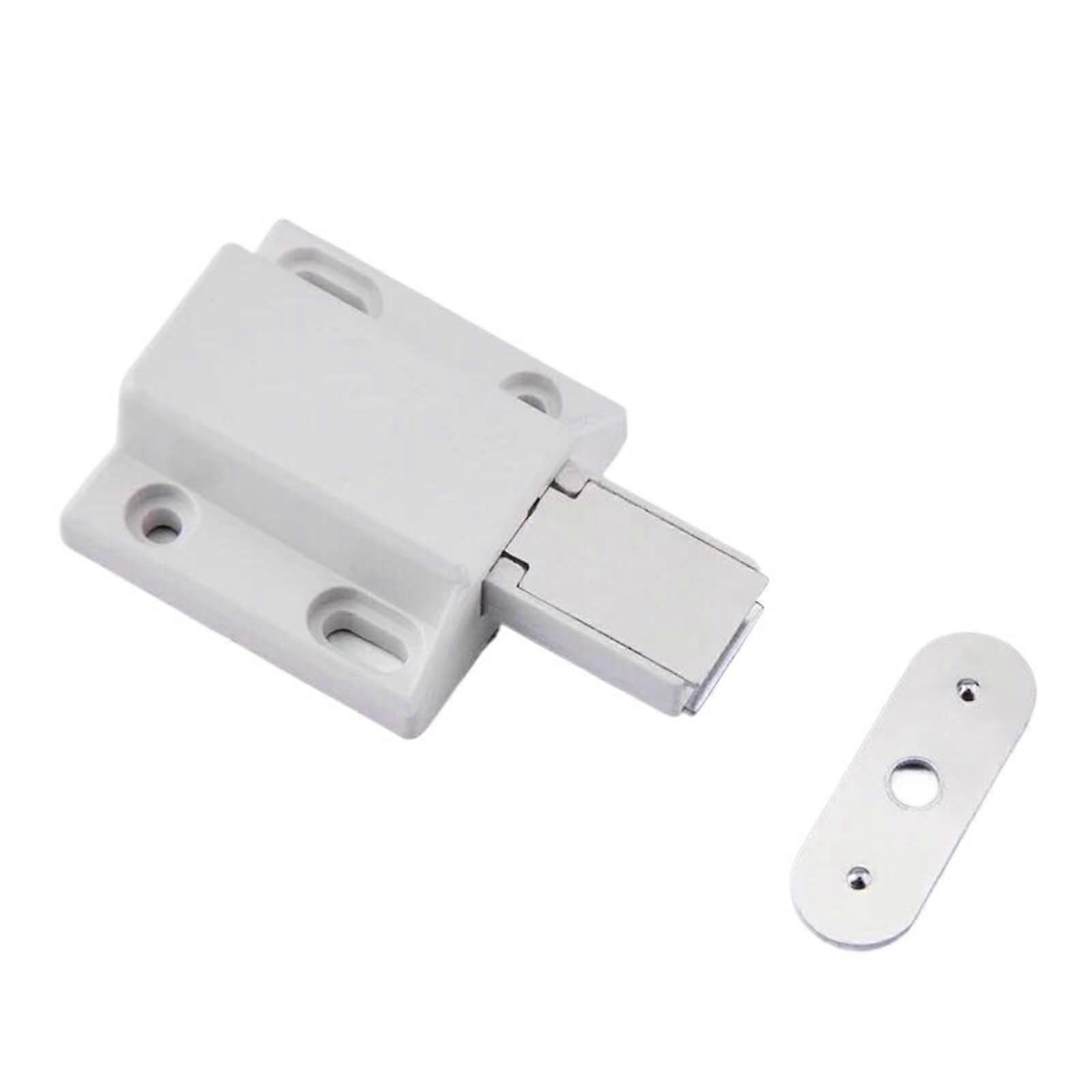 Magnetic Push Latch 4PCS PushtoOpen Hidden Magnetic Lock for Handleless Cabinet and Drawer