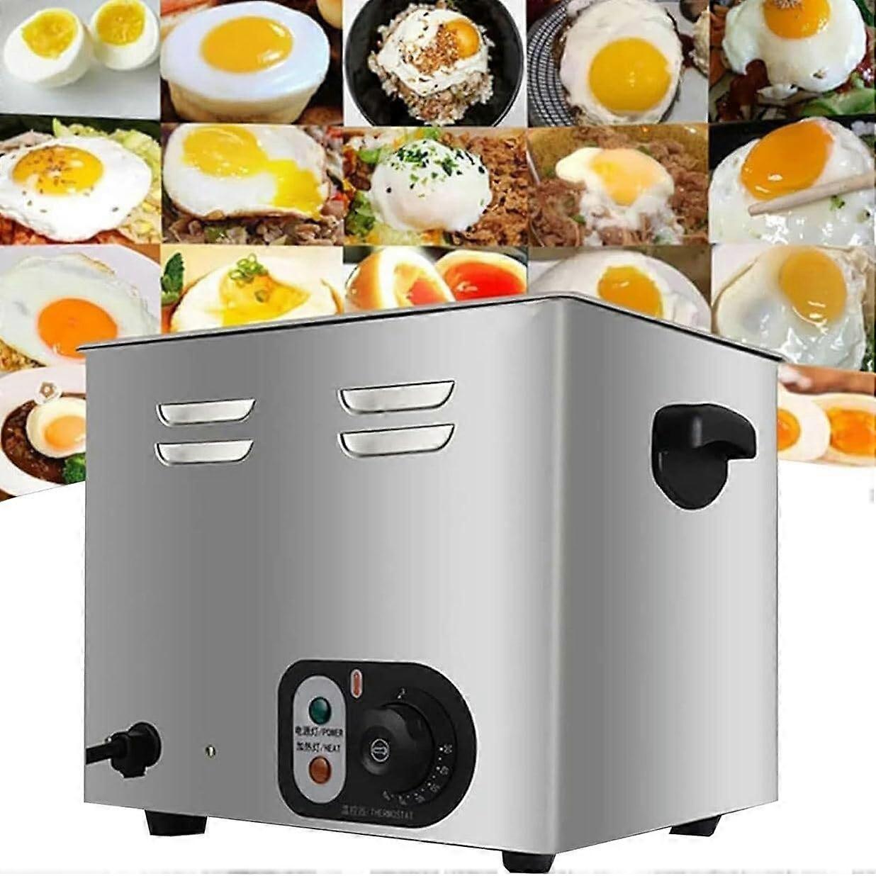Commercial Electric Egg Cooker 60 Eggs Stainless Steel with Timer, Automatic ShutOff