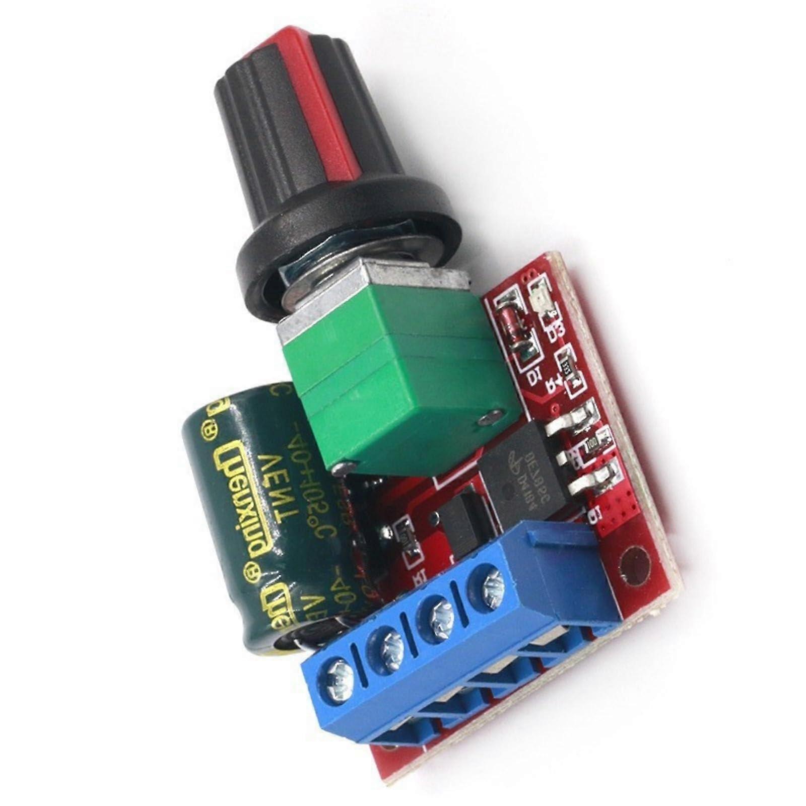 DC 4.5V35V PWM DC Motor Speed Controller 10A Module with LED Indicators and Precise Control