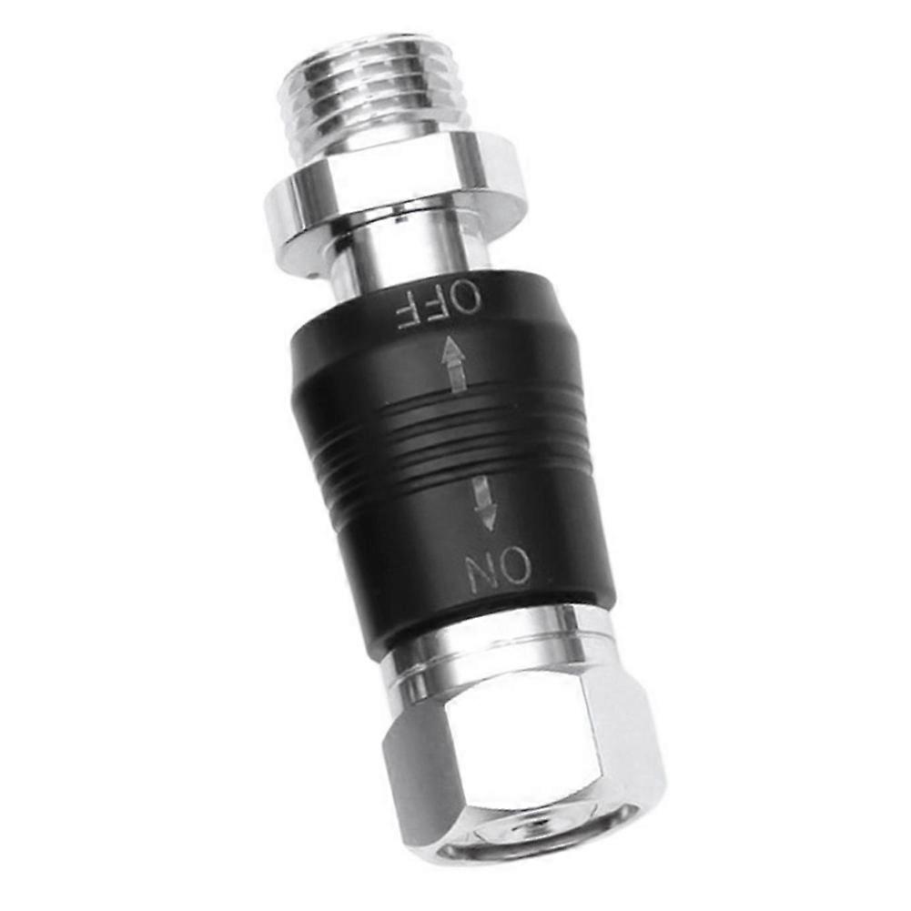 Scuba Diving Regulator Adaptor 9/16 Thread Connector with on Off Switch BCD Valve Medium Pressure Replacement,Style C