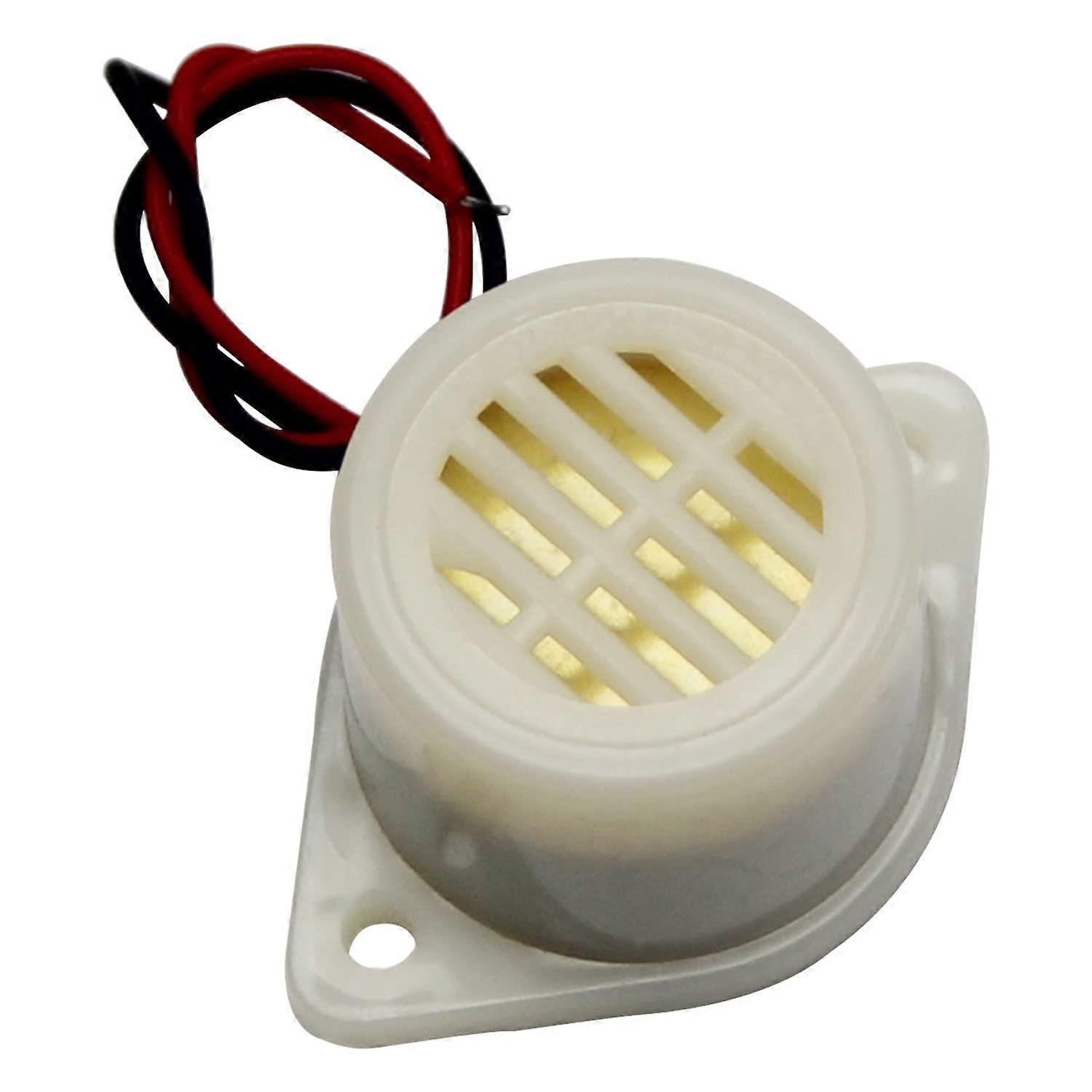 5Pcs 12V Buzzer Alarm Pack, Loud 80dB Intermittent Beep, Easy DC12V System Integration