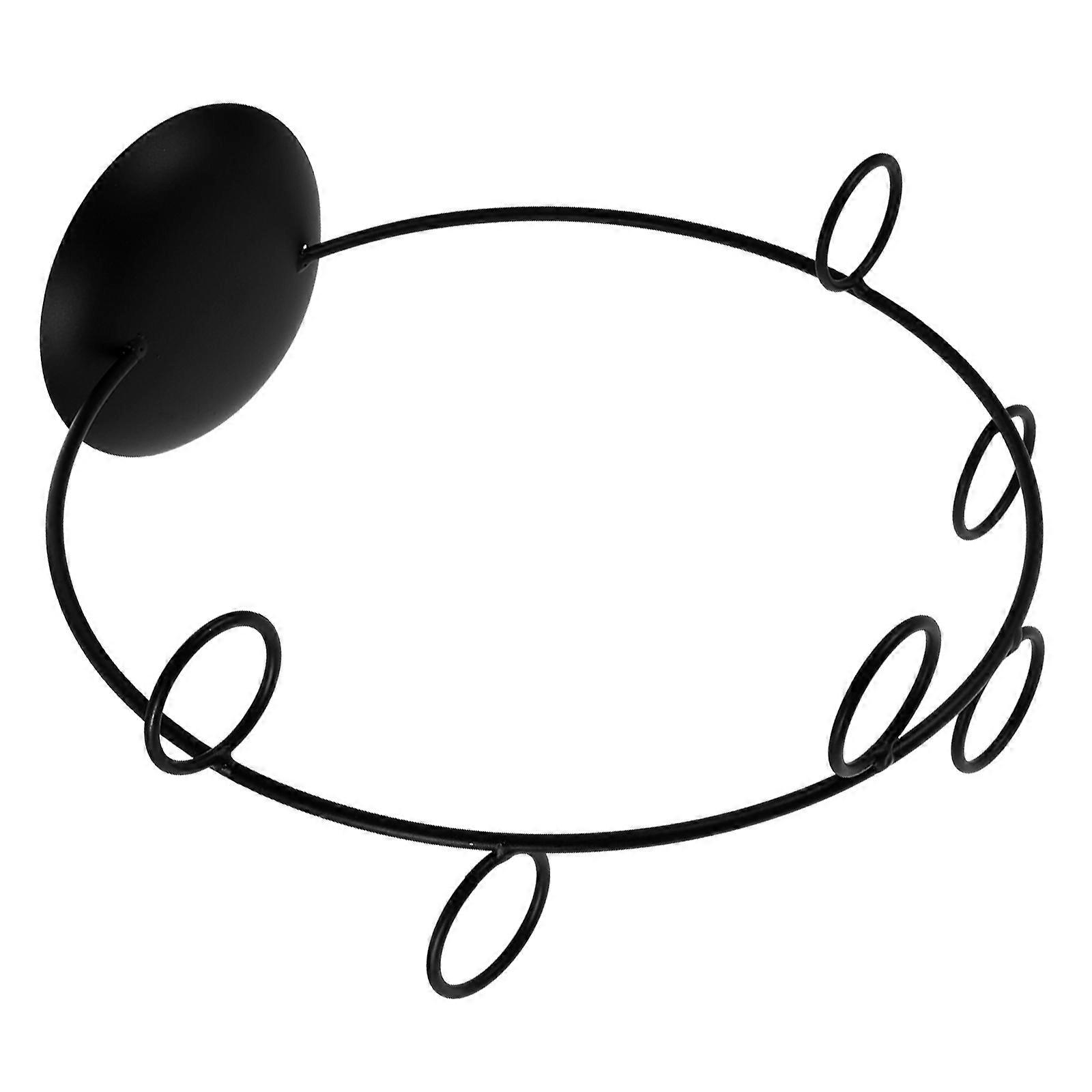 Iron Ice Cream Holder Rack for 2Pcs Cone Display Stand