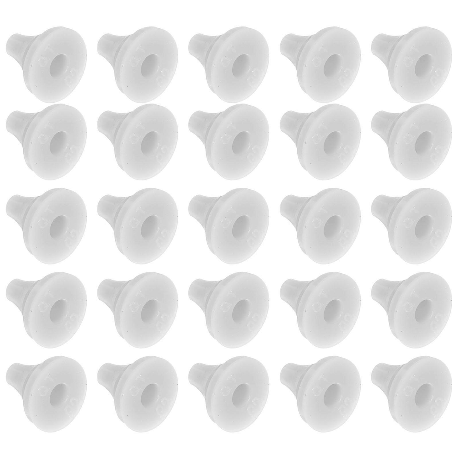 Anti-Clogging Shower Nozzles Silicone Nozzles Replacement 50Pcs Set