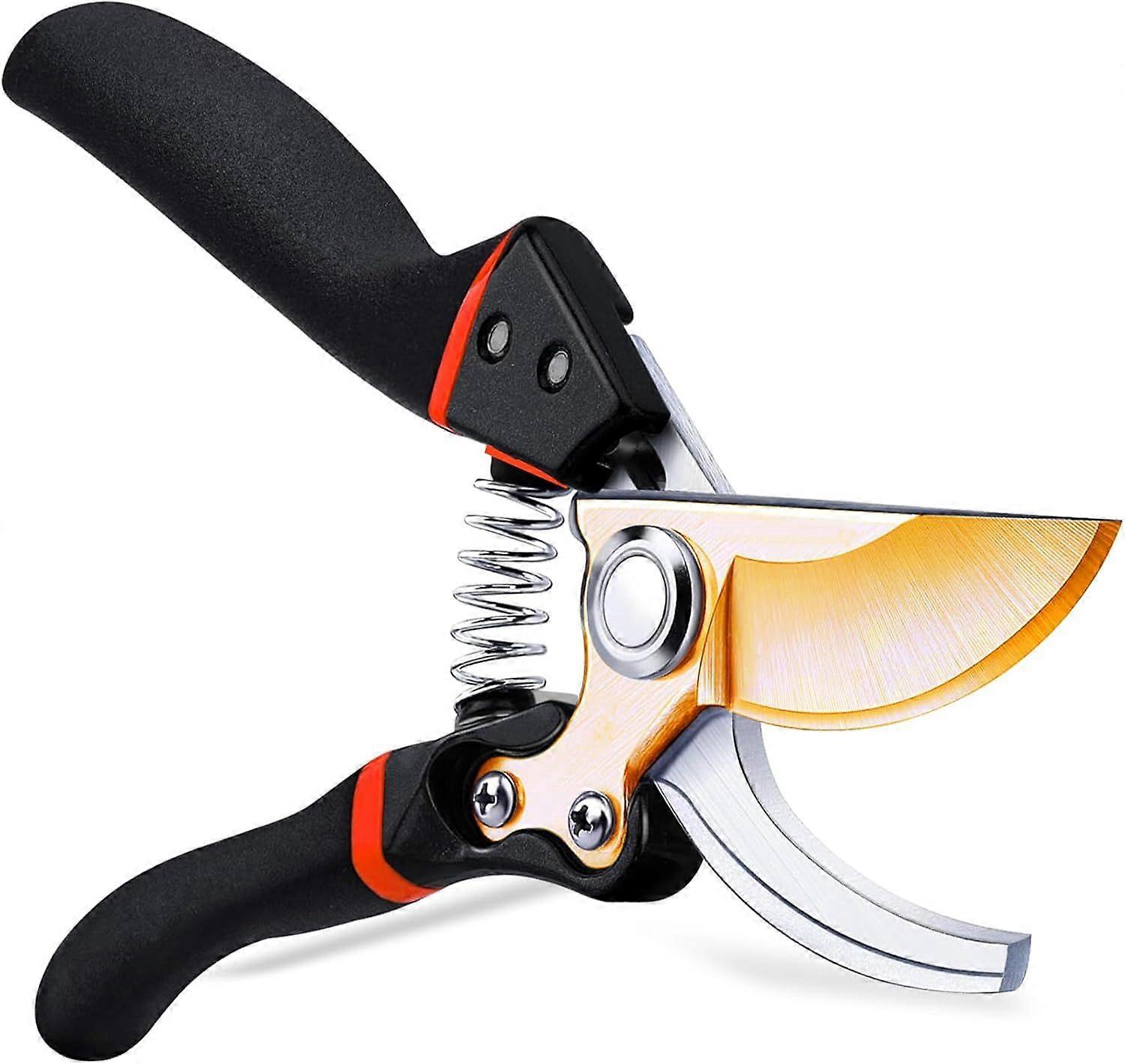 4ADET Premium Titanium Bypass Secateurs  Sharp arden Pruning Shears with