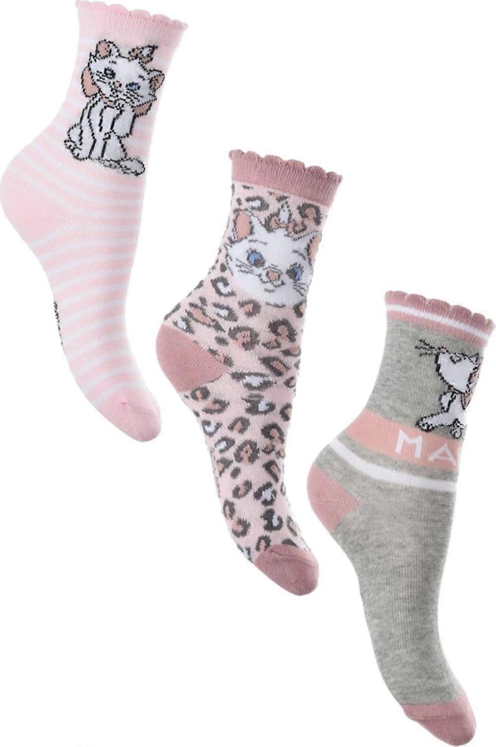 Disney Marie katt barnstrumpor Grå