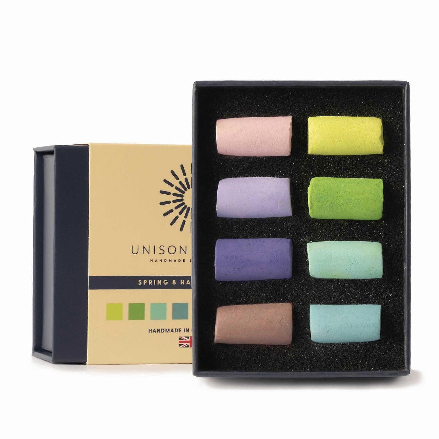 Unison Colour Soft Pastels Spring Half Stick Mini 8 Set