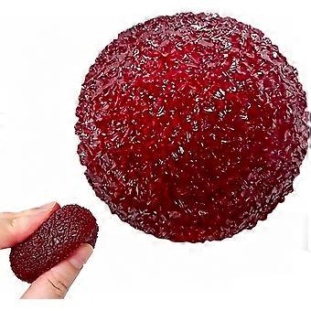 7 cm große Bayberry-Stressbälle, Squishies für Erwachsene, Glitzer-Stressabbau-Malzzuckerball, langsam aufsteigender, weicher Zuckerball, Quetschspielzeug für
