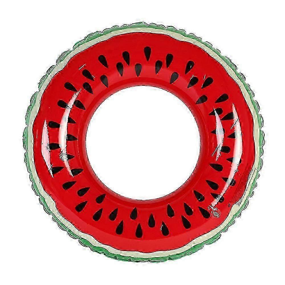 Fruit Pool Float, Watermelon Tube Ring Inflatable Durable Summer Party