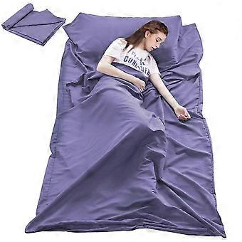 Forro de saco de dormir, leve, respirável, lençol de viagem