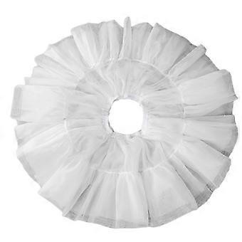 Damskie dziewczęce krótkie tiulowe spódnice 1950 6-warstwowe plisowane spódnice Tutus Halka Krynoliny Bez obręczy Krótka spódnica 35 cm