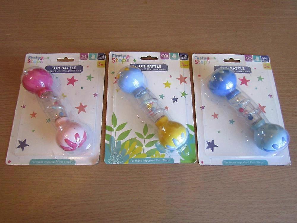 NEW ASSORTED FUN RATTLES.