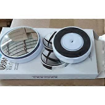 2pcs 360 grados extra gran angular redondo espejo convexo espejo de estacionamiento ajustable Hd coche retrovisor espejo espejo de punto ciego