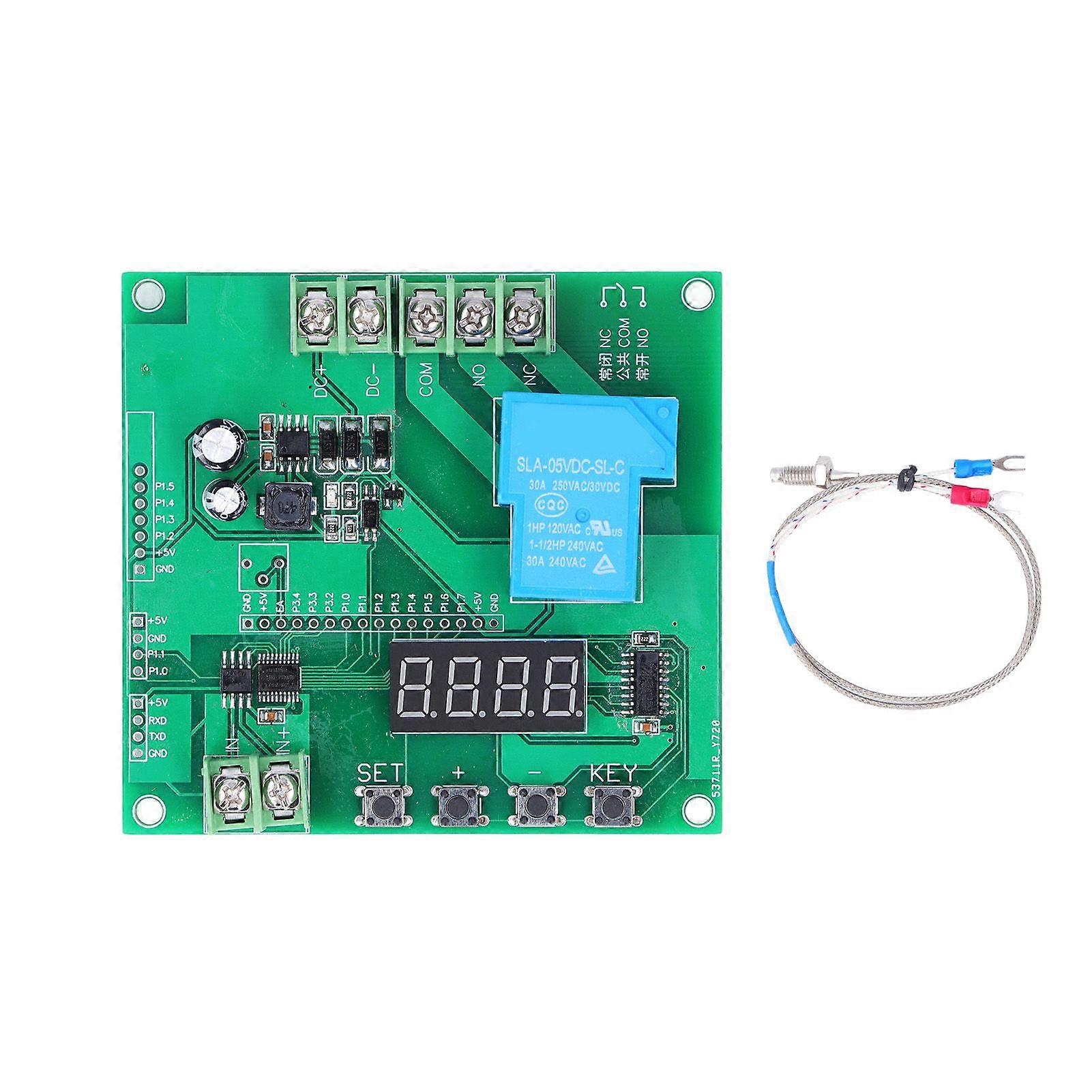 K Type Thermocouple Module Temperature Detection Control Relay Module Serial Output Within 30A Switch