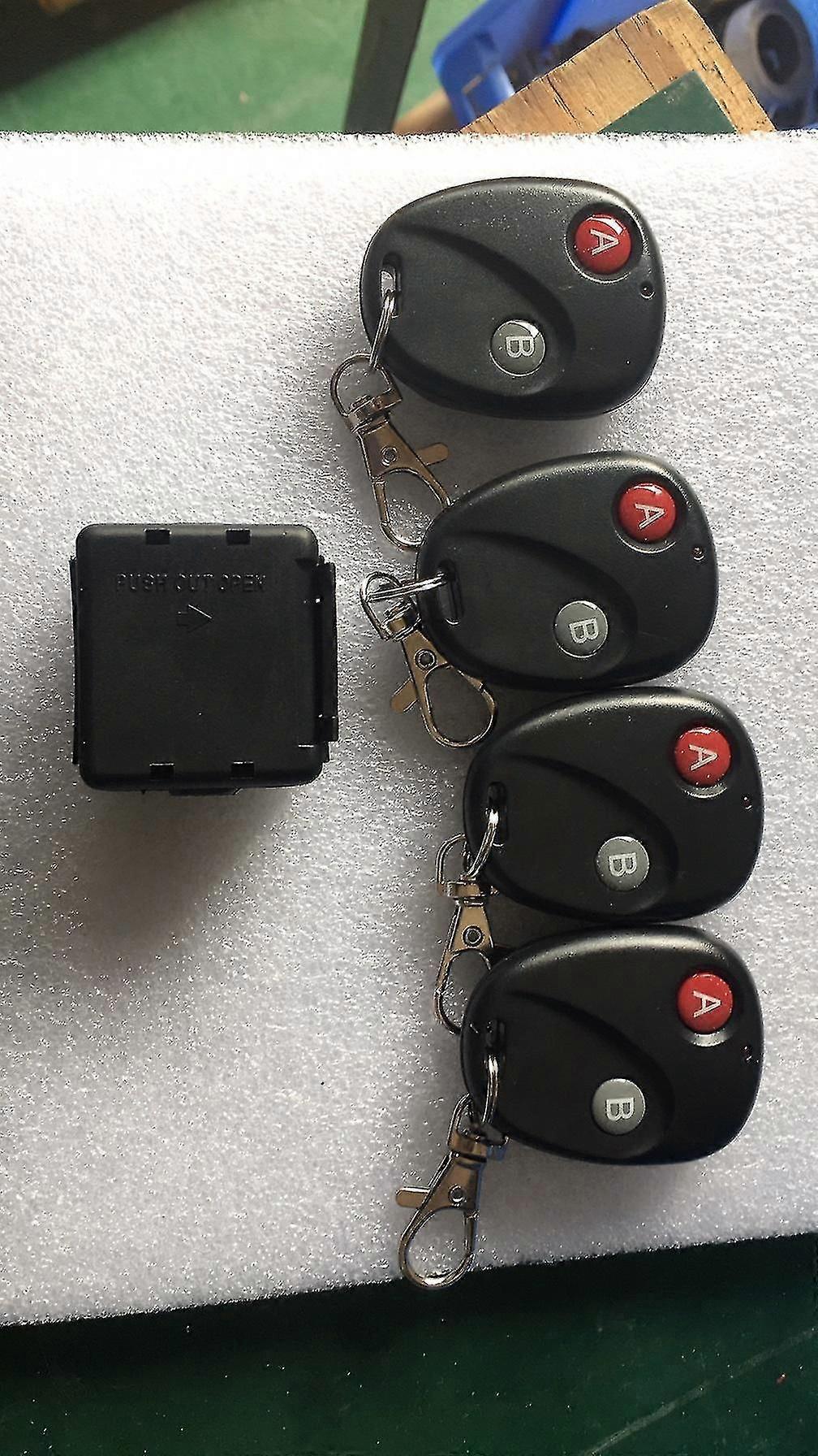12v Single-channel Learning Wireless Remote Control Switch Jog Lock Small Luggage 2-button Remote Control