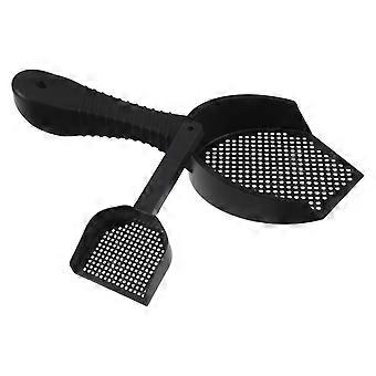 Cat Litter Scoop Set 8Pcs Plastic for Fine Sifting and Comfortable Grip