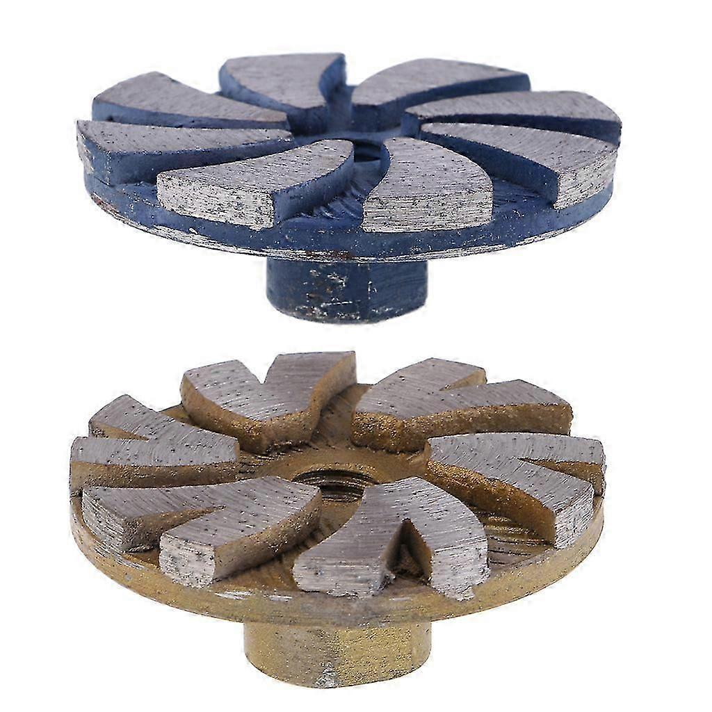 2 Pack Diamond Segment Grinding Cup Wheel Disc Concrete