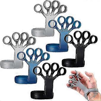 6 Pack Strength Training Grip Finger Stretcher Fit Forearm Exercise Stretcher