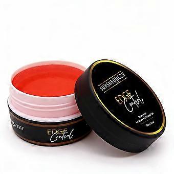1 unidad de gel para el control del cabello con aceite de ricino, no graso, fijación fuerte, no se descama, 150 ml (5.3 onzas líquidas).