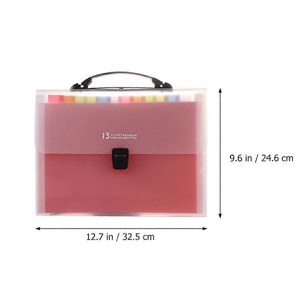File Folder Accordion Document Organizer for Storage Use Portable