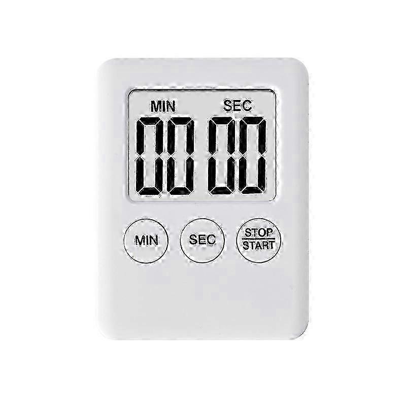Digital timer with magnet - kitchen timer white high quality