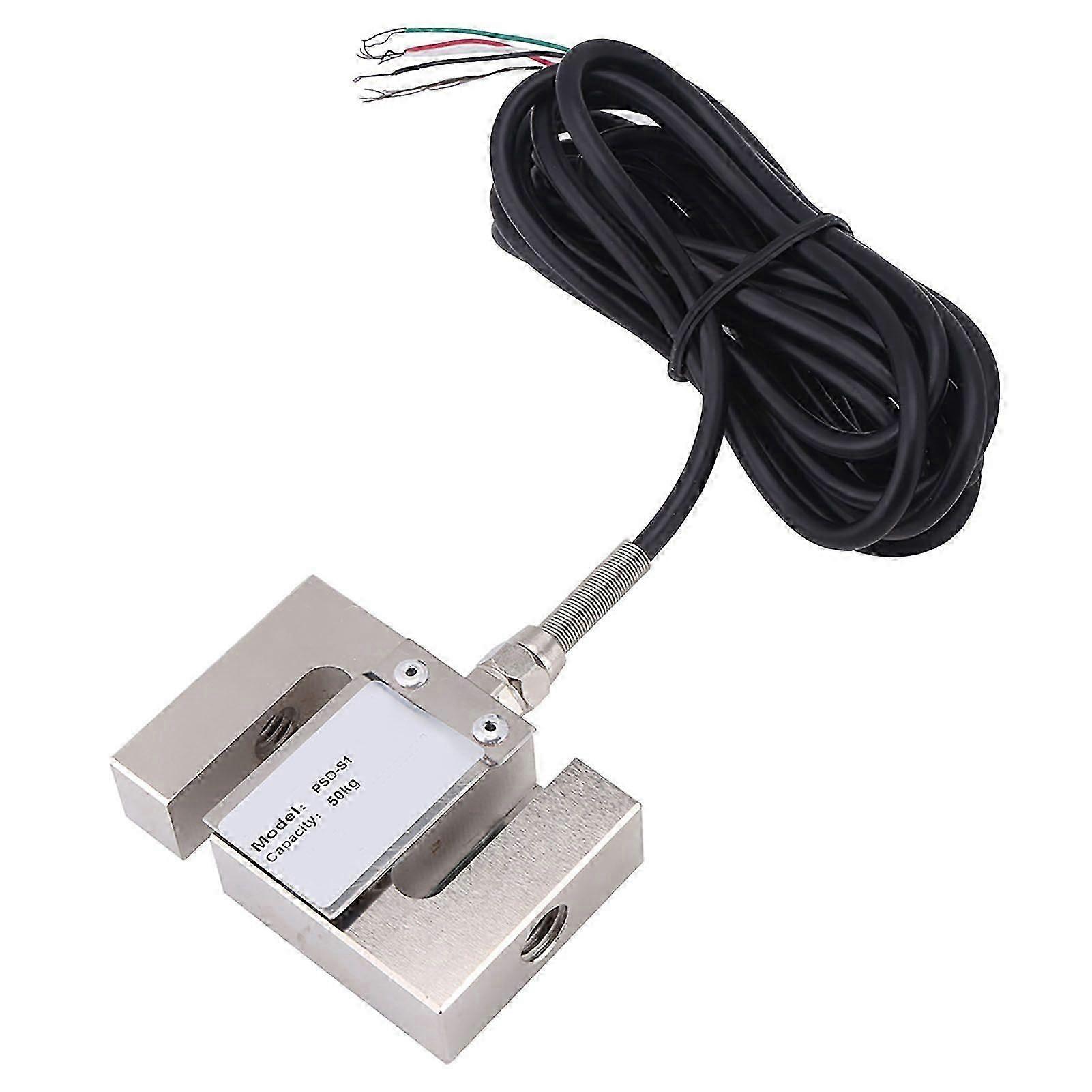 High precision S-type load cell with cable 50 kg