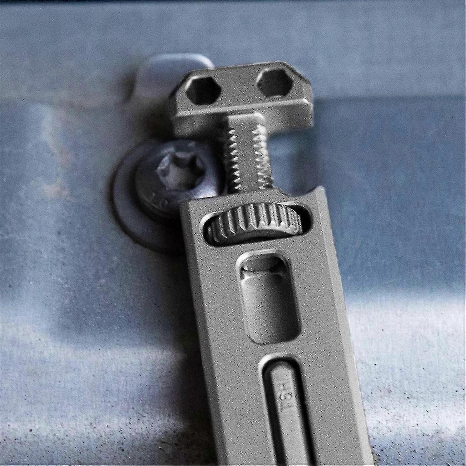 TC4 Titanium Alloy Multi-function Pry Bar Corkscrew Screwdriver