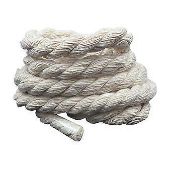 Hemp Shoe Laces 8mm Thick Round Shoelaces Beige 160cm Durable Hemp Texture for Sneakers