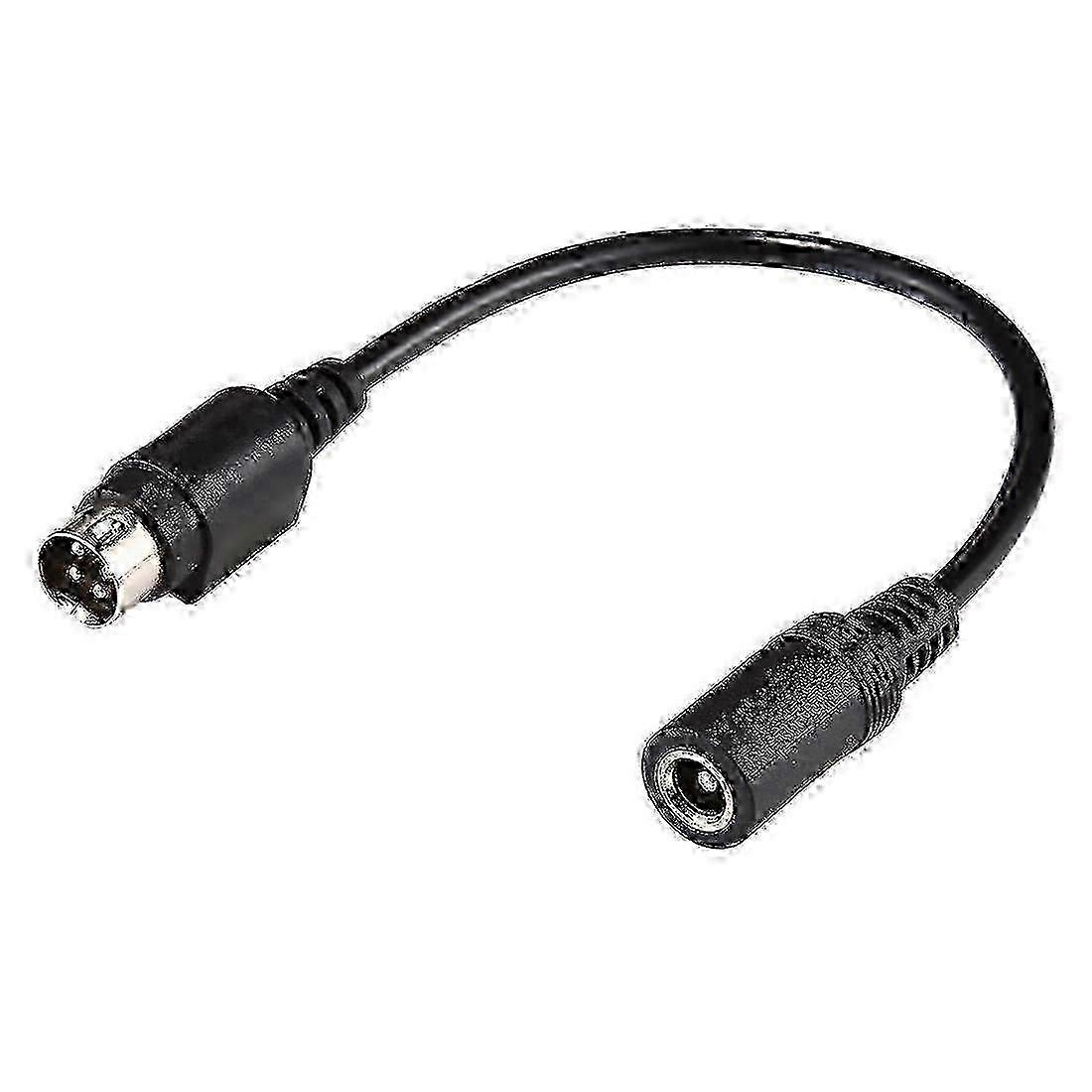 DC Power Cable Adapter 4 Pin DIN to 5.5x2.5mm Connector Compatible with Electronics