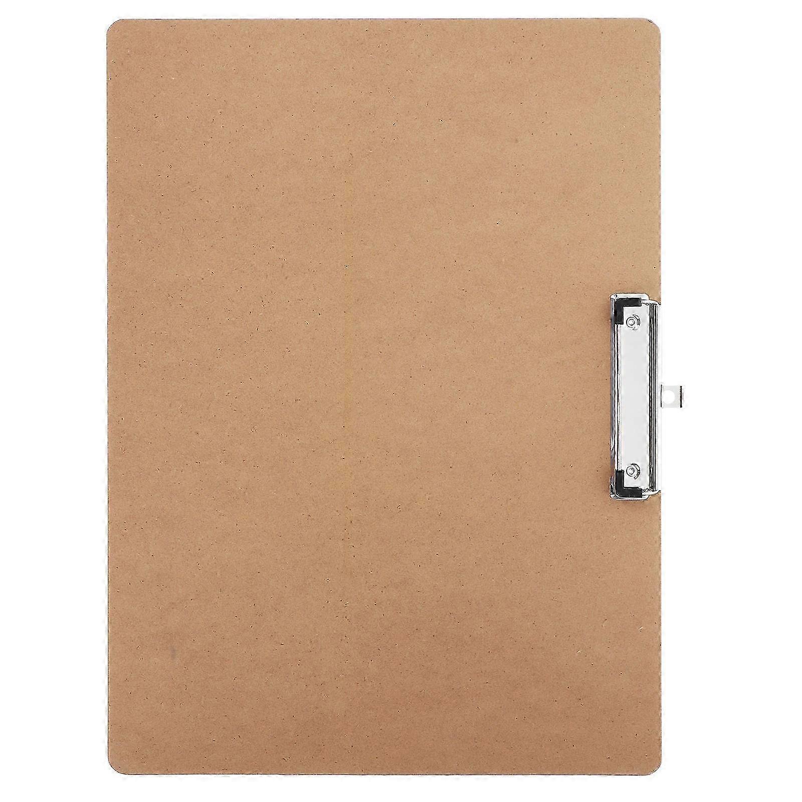 1PC A3 File Folder Board Wooden Backing Board Plate Writing Plate Document Sorting Folder
