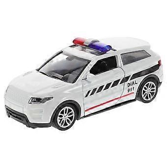Police Truck Alloy Mini Car for Kids Play and Display 1:32 Scale