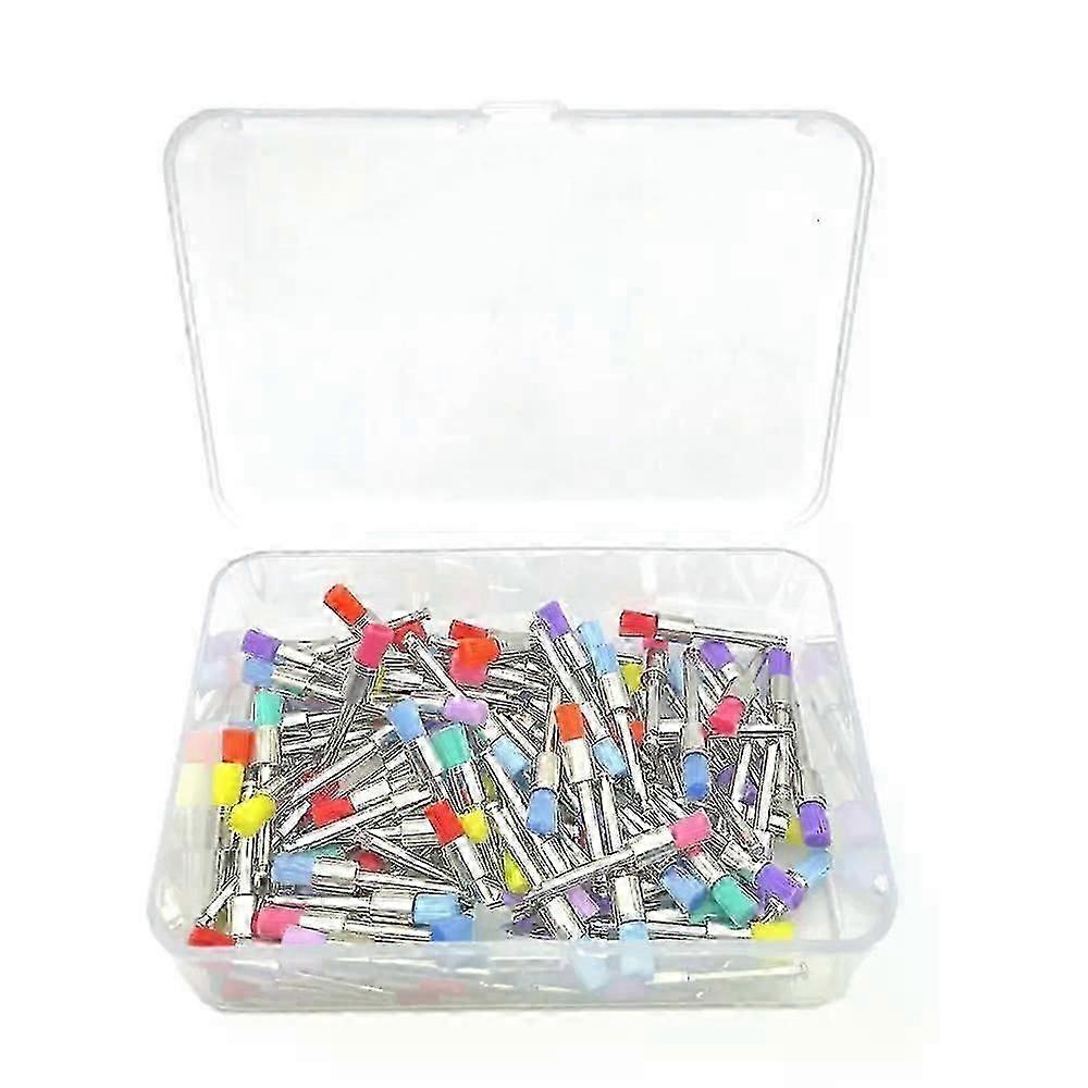 Nylon Prophylaxis Brush Set, 100pcs, 2.35mm, Copper Shank, CE Certified