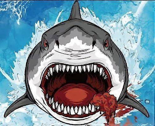 MEGALODON SHARK Flag ZY2358