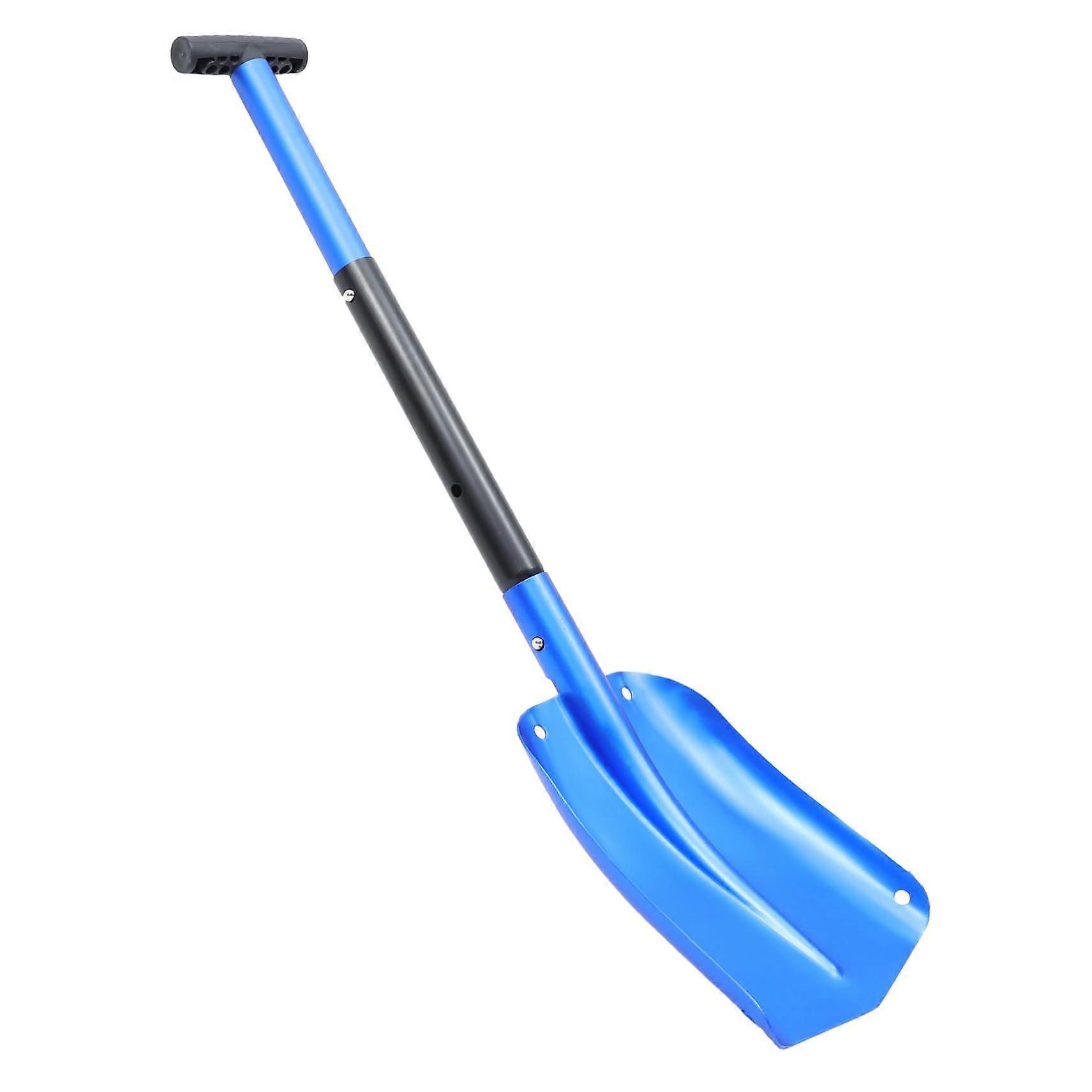 Pelle à neige légère en alliage, pelle portable multifonction compacte pour l'hiver