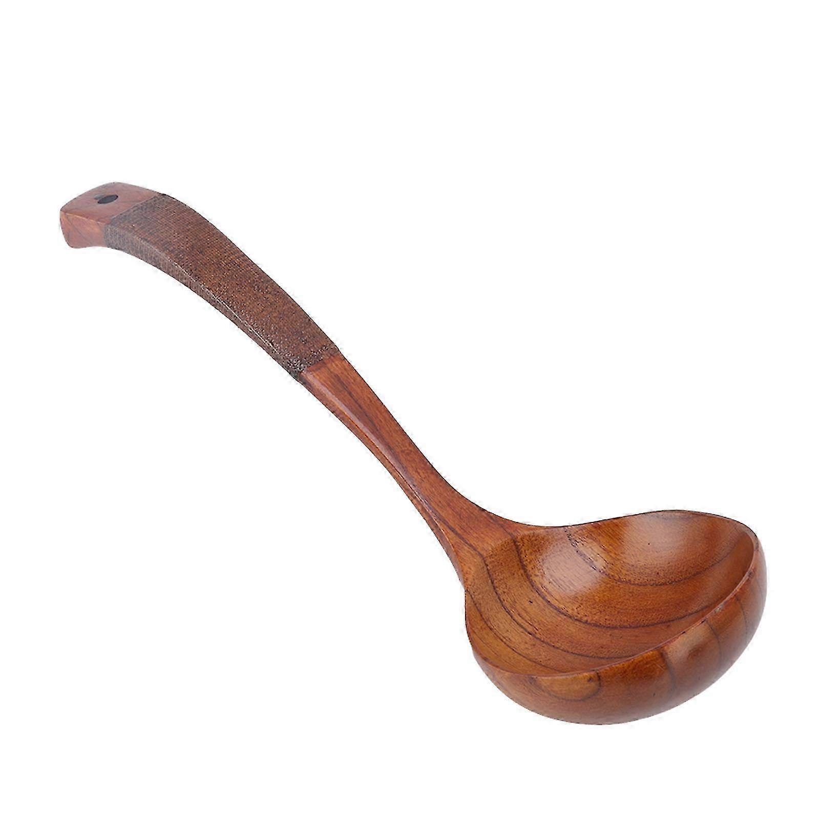 Long-Handle Nanmu Soup Spoon