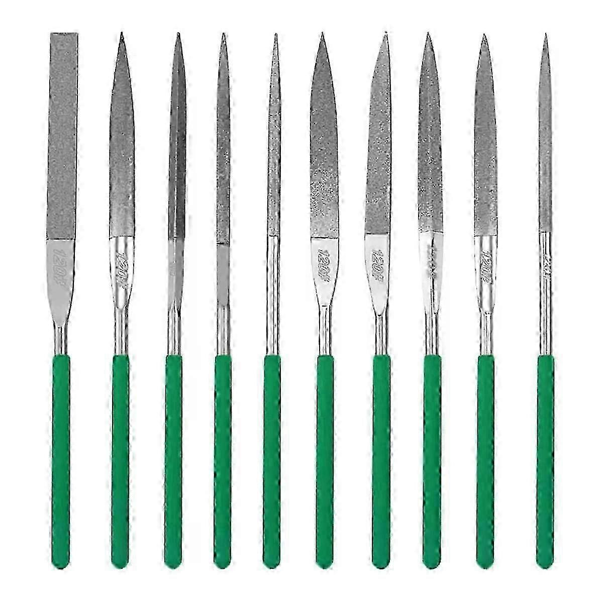 Precision Diamond-Coated Needle File Set