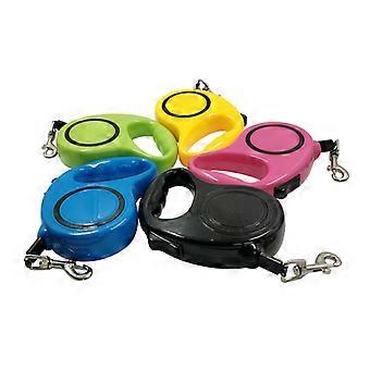 Heavy Duty Retractable Dog Lead For Dogs 361 Tangle-free, Rose Red
