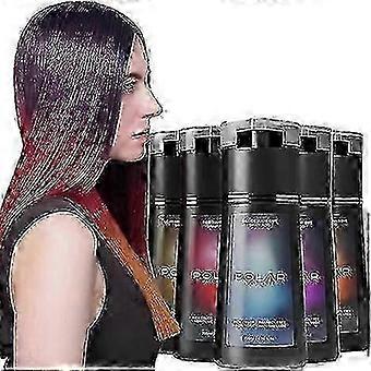 Polar Haircare Instant Natural Dye Shampoo Color For Gray Hair Coverage Suitable Women Men