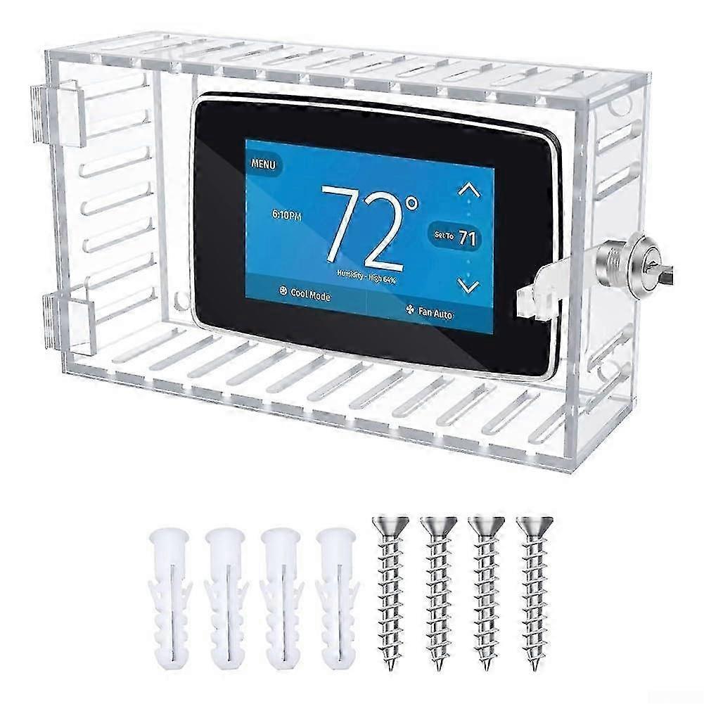 Secure Thermostat Cover Key Lock