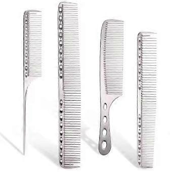 Durable Aluminium Styling Comb Set