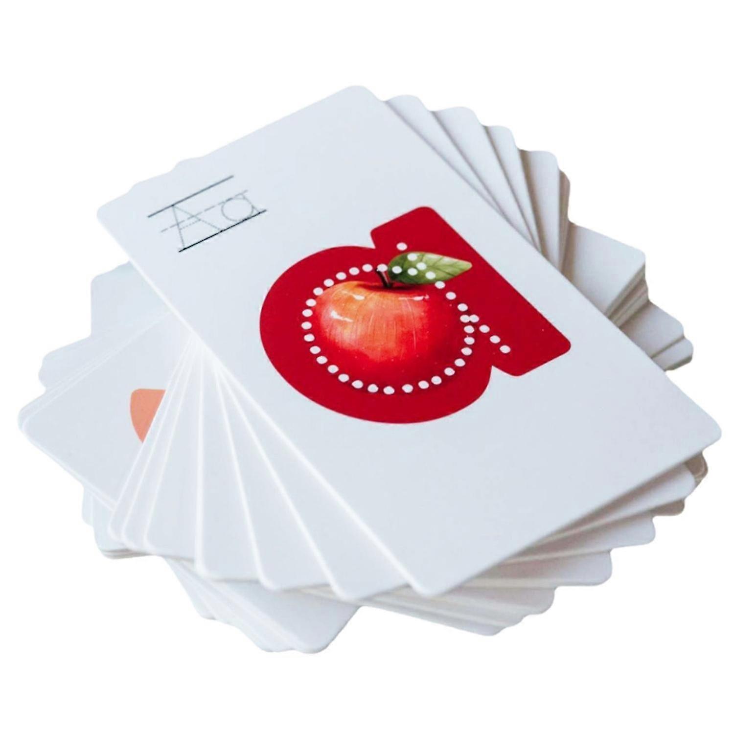 Educational ABC Flash Cards Photo-Based