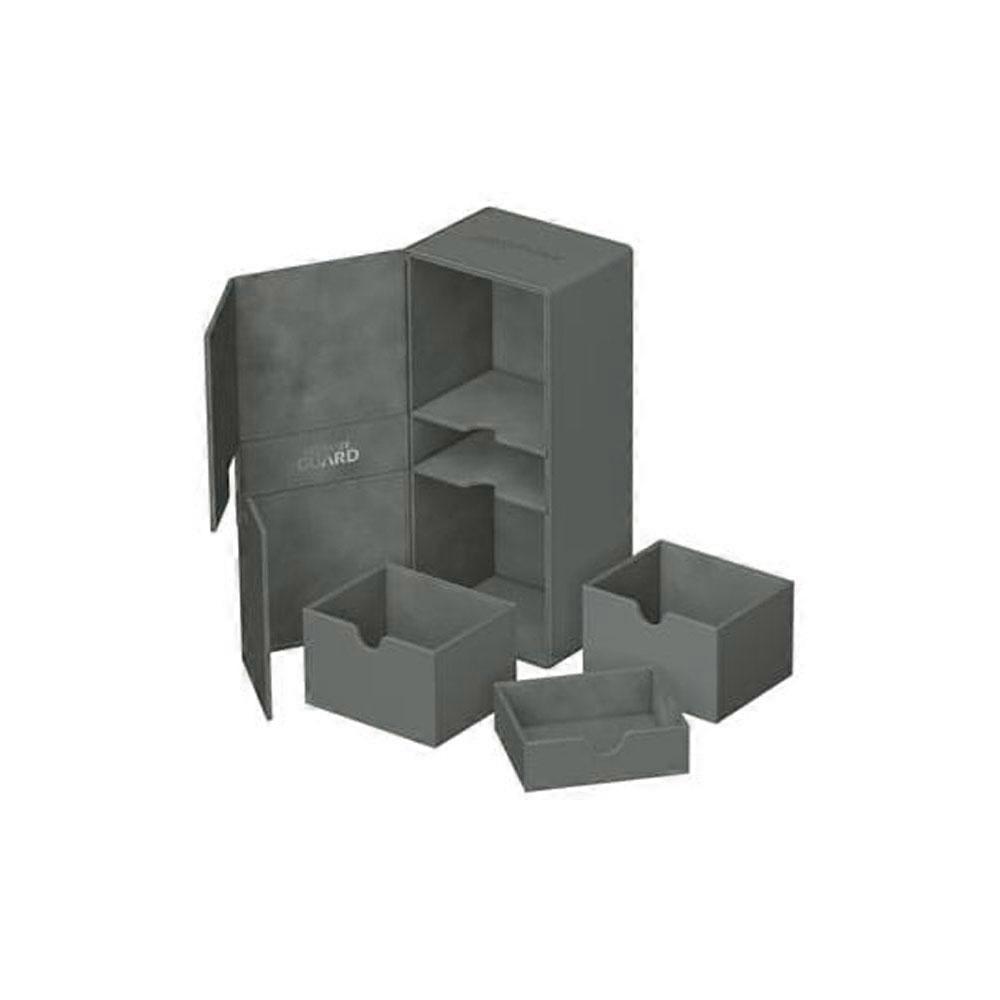 GREY UG Twin Flip'n'Tray Spacious Microfiber Lining 266+ Xenoskin Deck Case