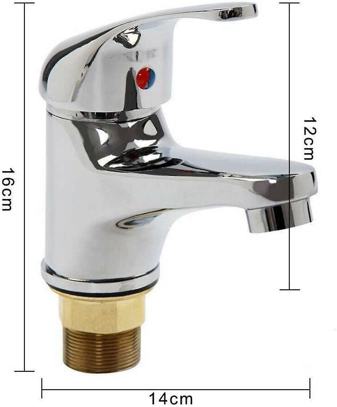 Rubinetto A Muro Ottone Per Lavabo Bagno Mia 4270 Gaboli F.lli - Foto 8