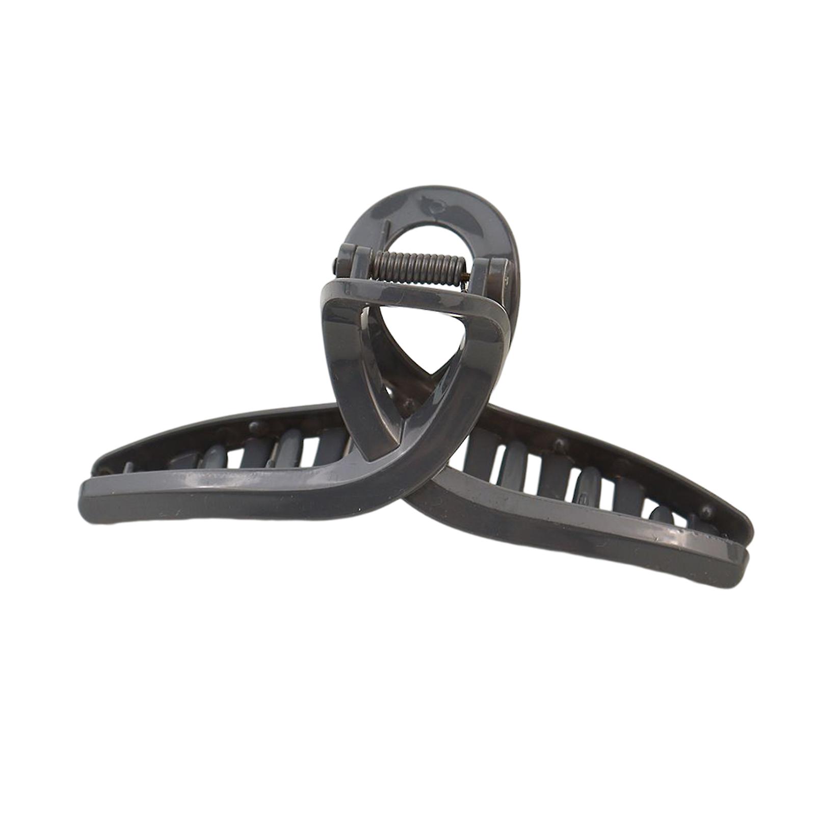 Crossed Lines Claw Clip Fine Workmanship And Temperamental Suitable