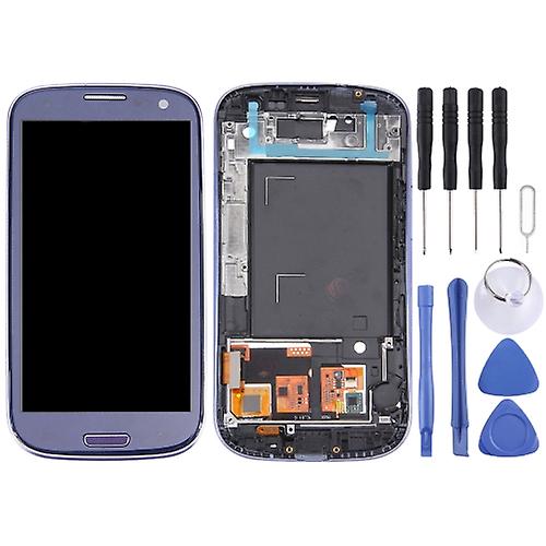 Lcd Display (4.65 Inch Tft) + Touch Panel With Frame For Galaxy Siii / I9300
